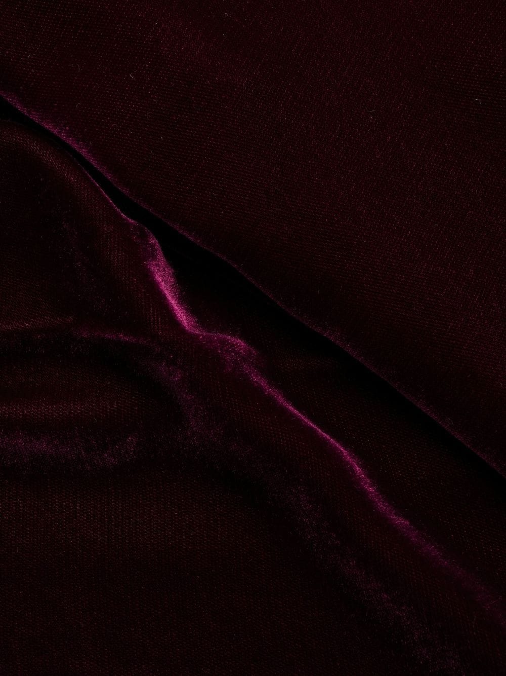 wide-leg velvet trousers - 5