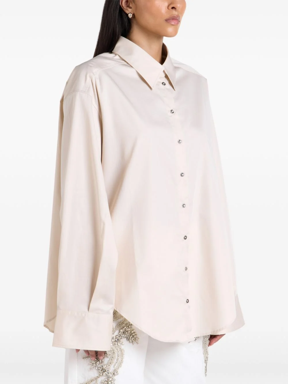 loose-fit long-sleeve shirt - 1