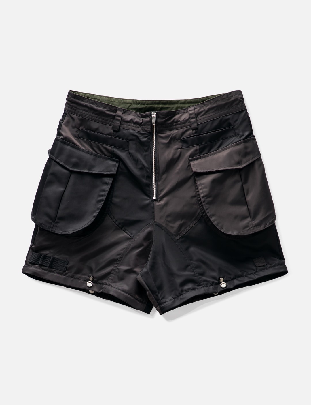 DETACHABLE PATCHWORK CARGO PANTS - 3