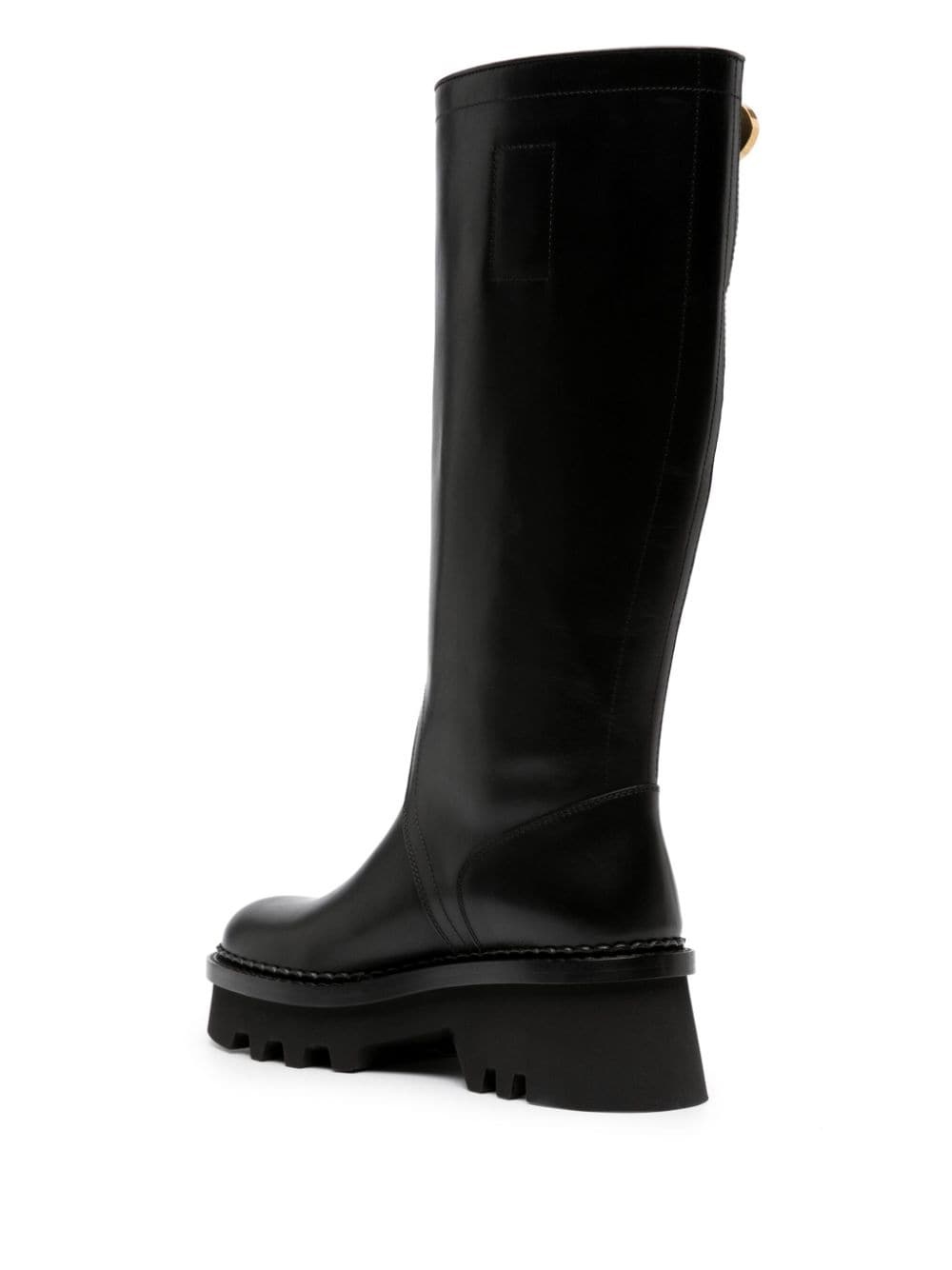Owena knee-high leather boots - 3