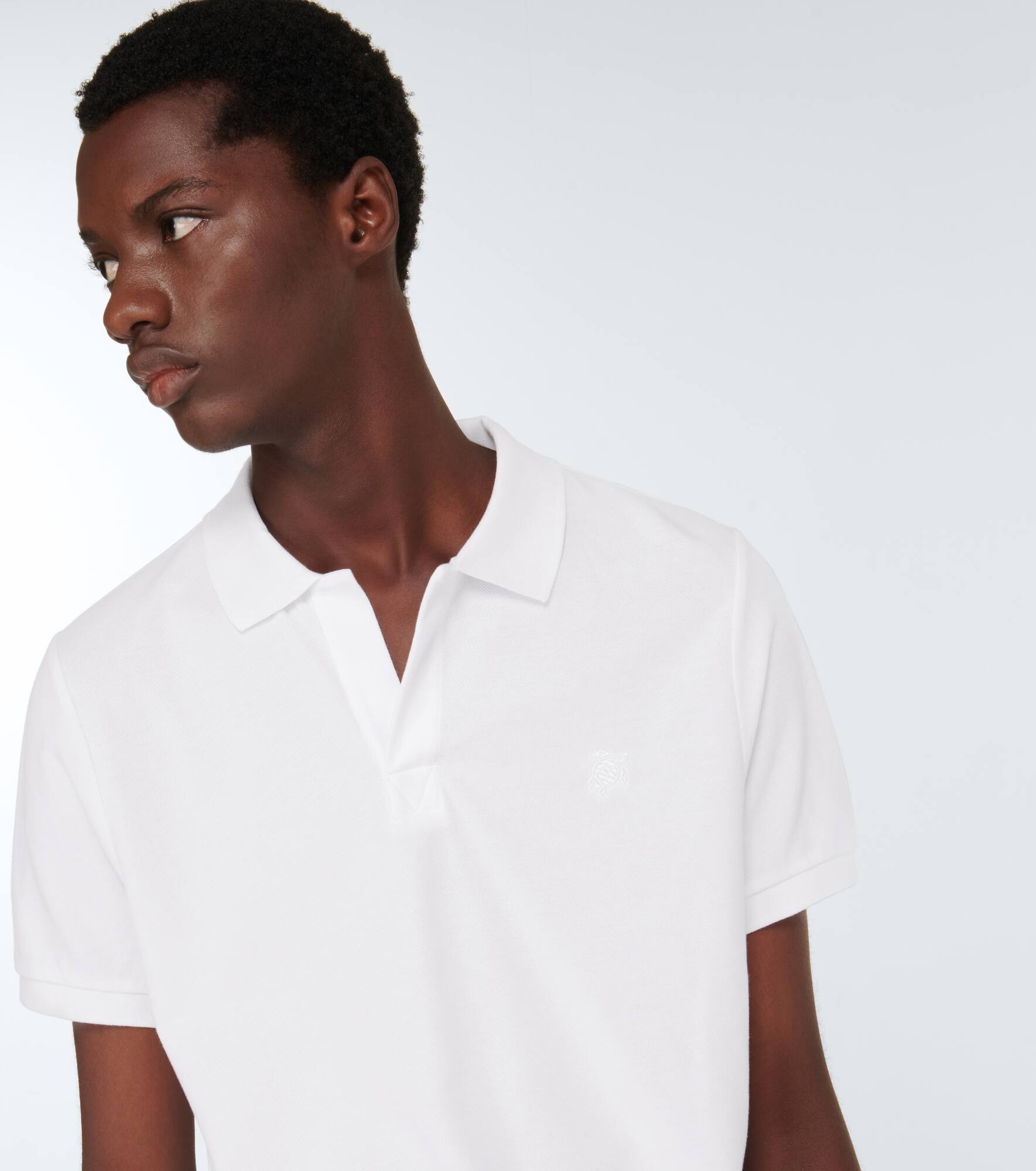 Palatin cotton piqué polo shirt - 5