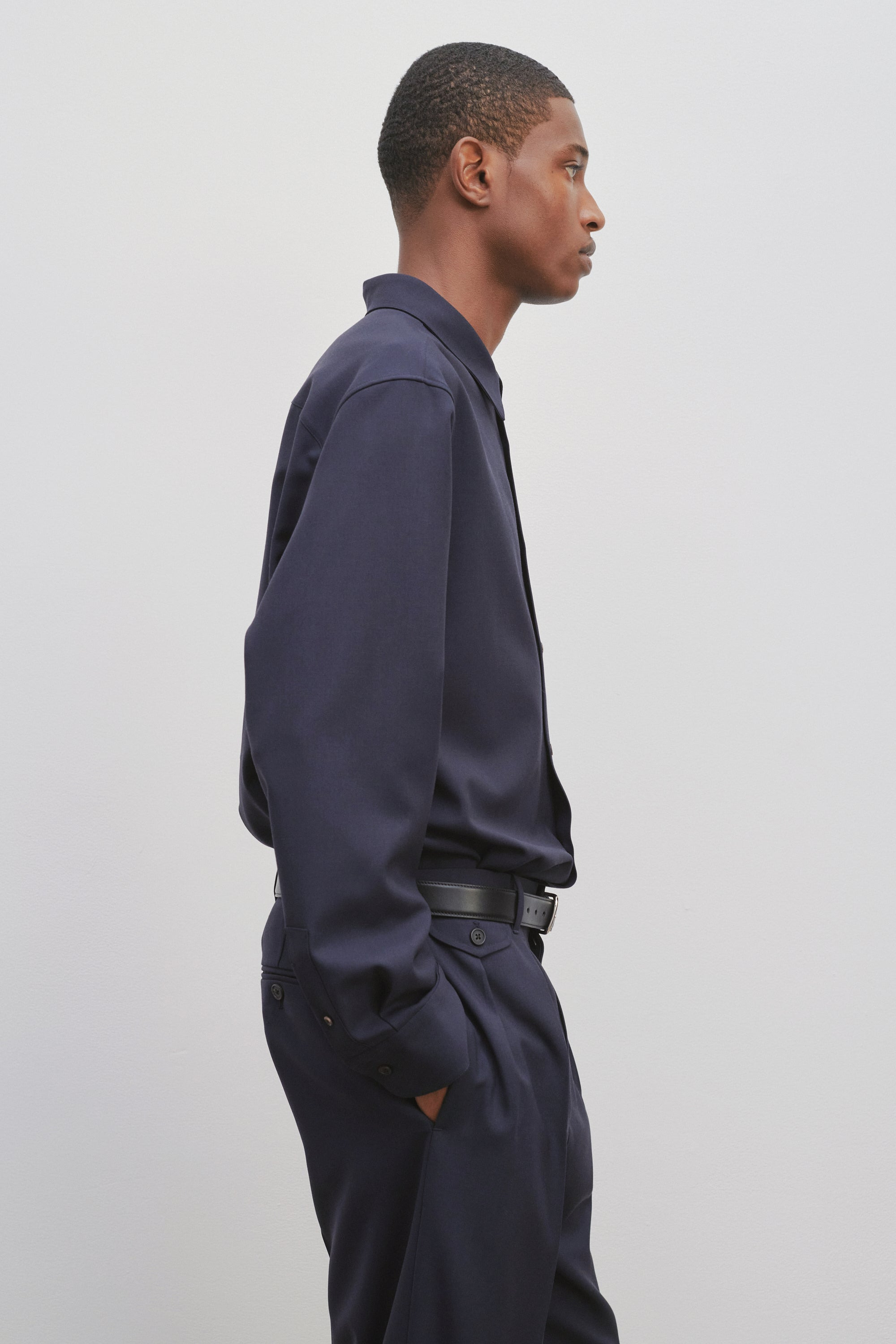 Beto Shirt in Wool - 4