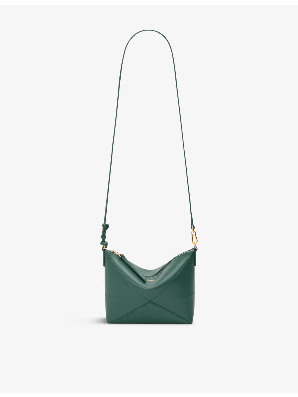 Puzzle Fold Pouch leather shoulder bag - 8