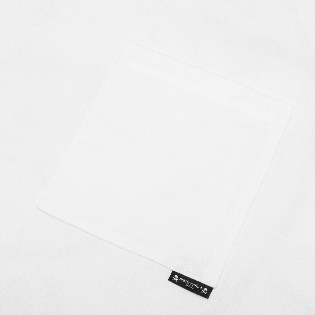 MASTERMIND JAPAN CIRCLE LOGO T-SHIRT - WHITE - 3