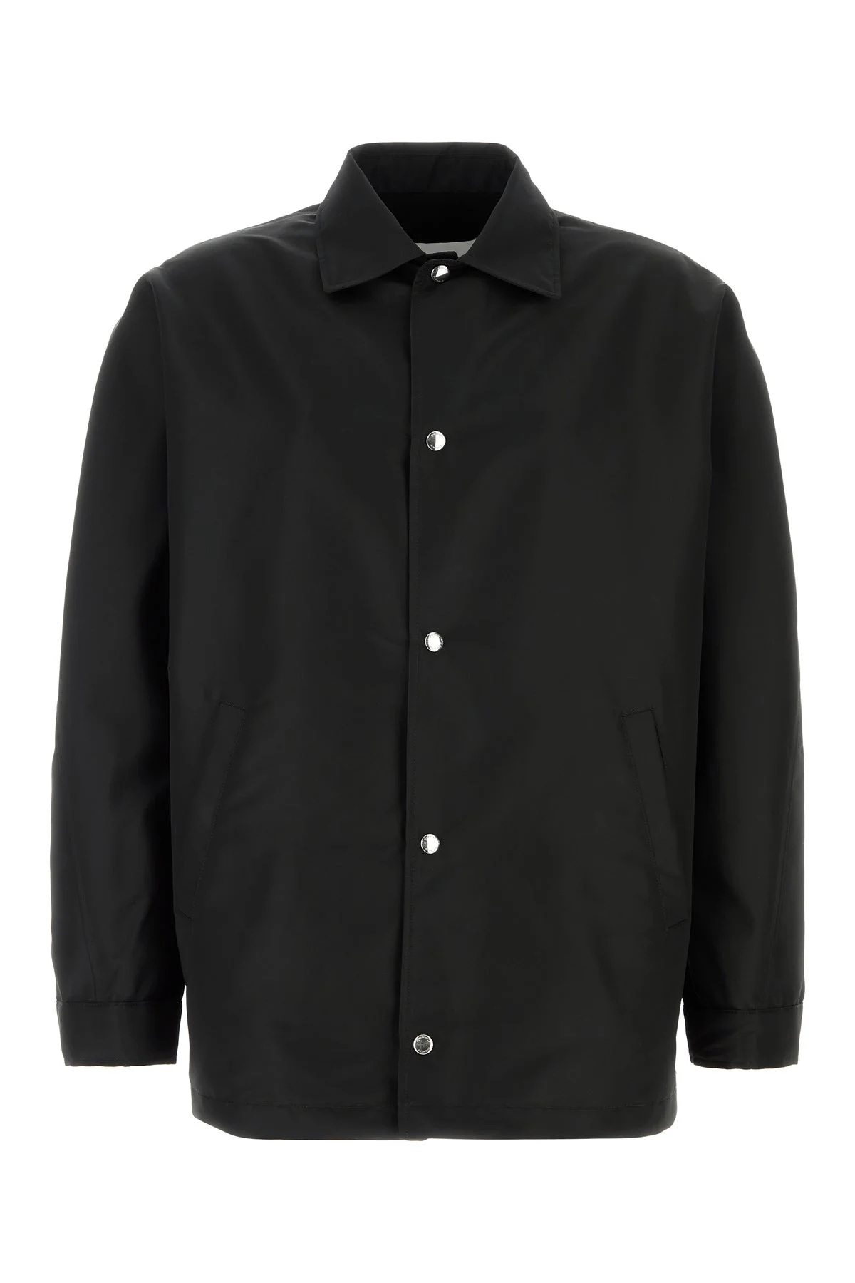 Black polyester jacket - 1