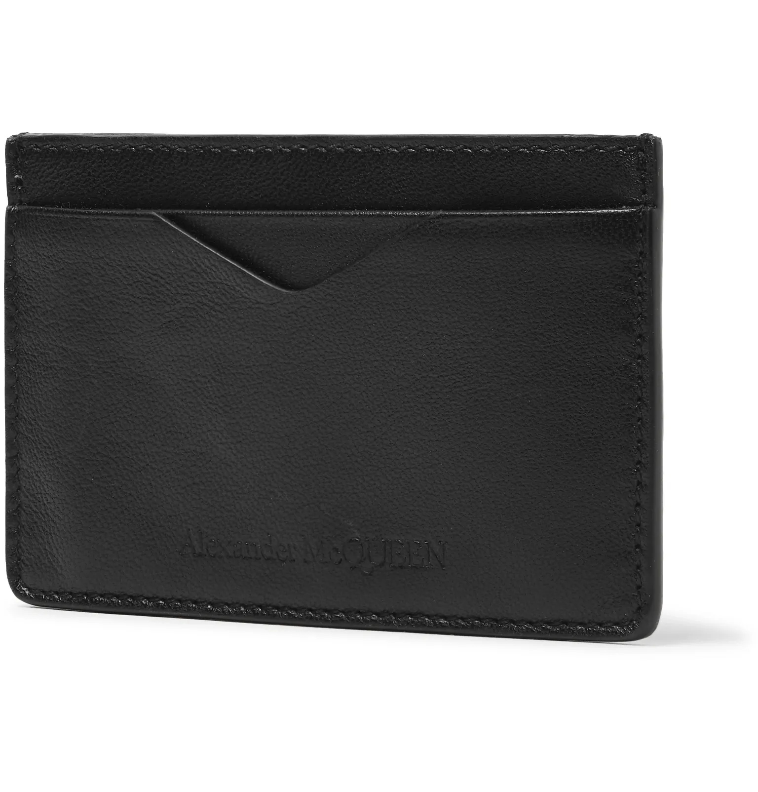 Embossed Leather Cardholder - 3