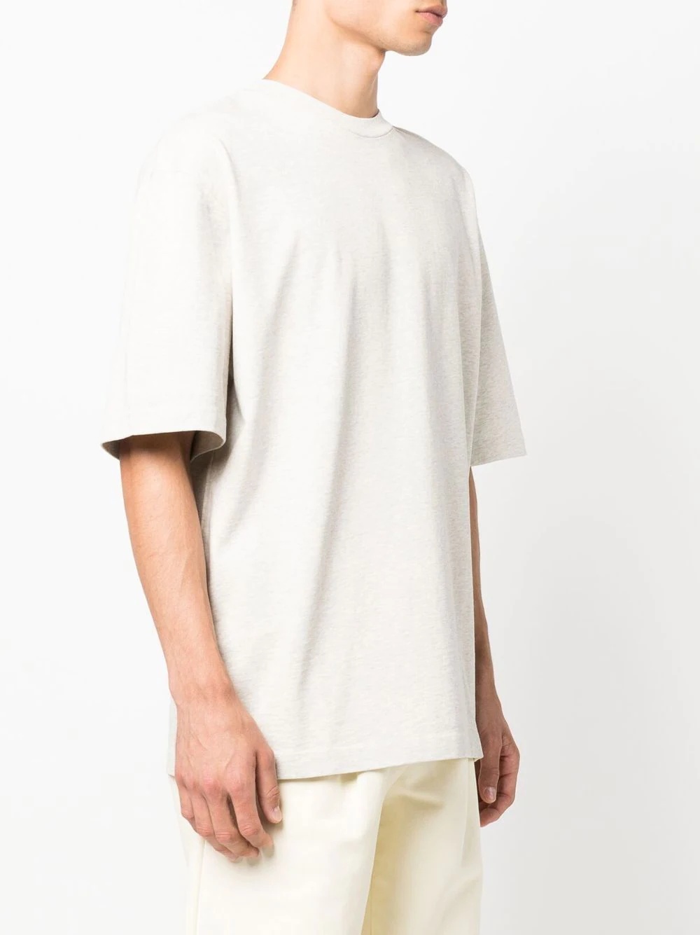 round neck short-sleeve T-shirt - 4