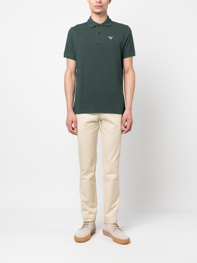 Barbour embroidered-logo polo shirt outlook
