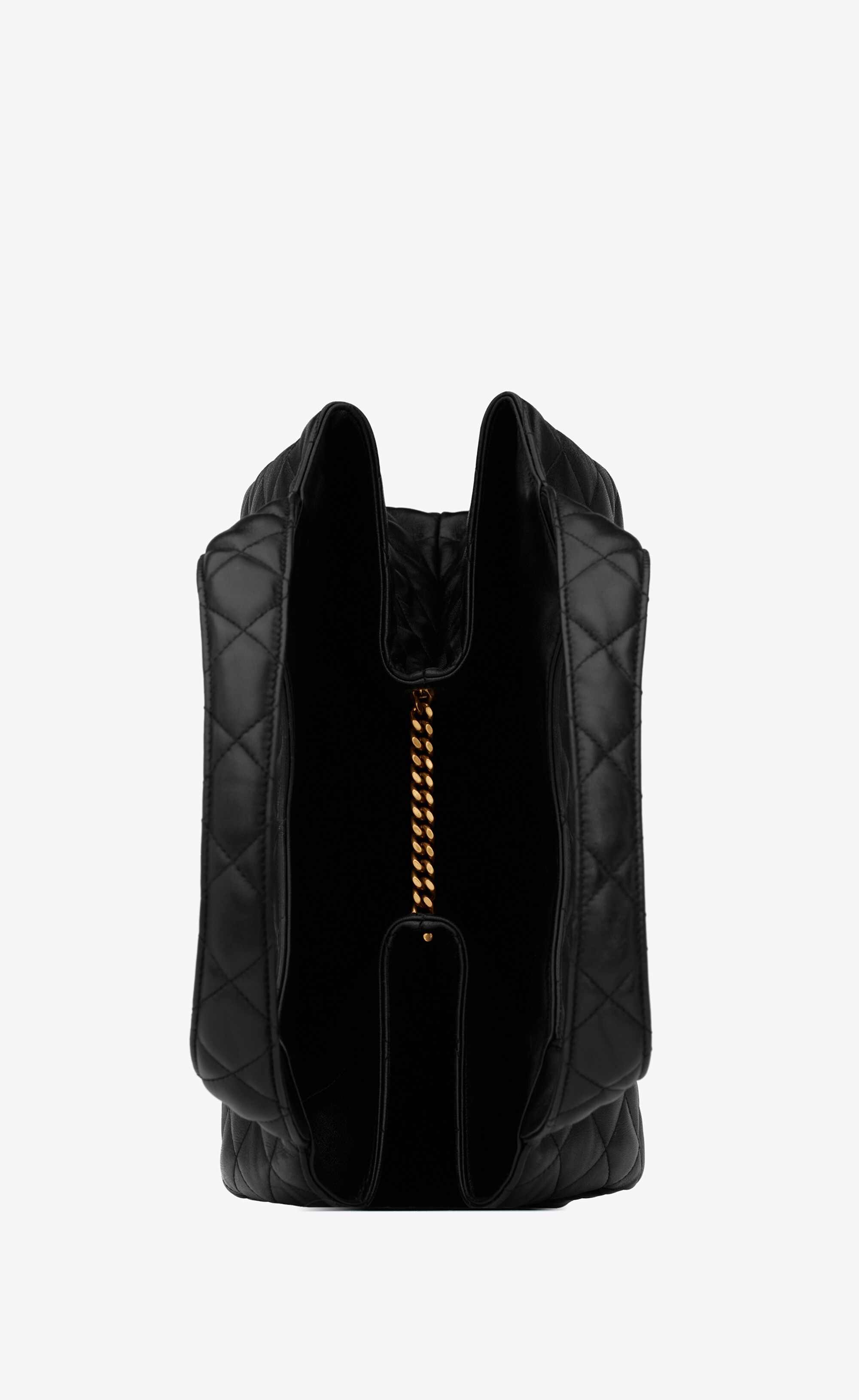 SAINT LAURENT icare maxi shopping bag in quilted lambskin