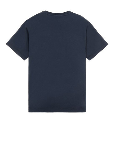 Stone Island 21213 COTTON JERSEY_GARMENT DYED BLUE outlook