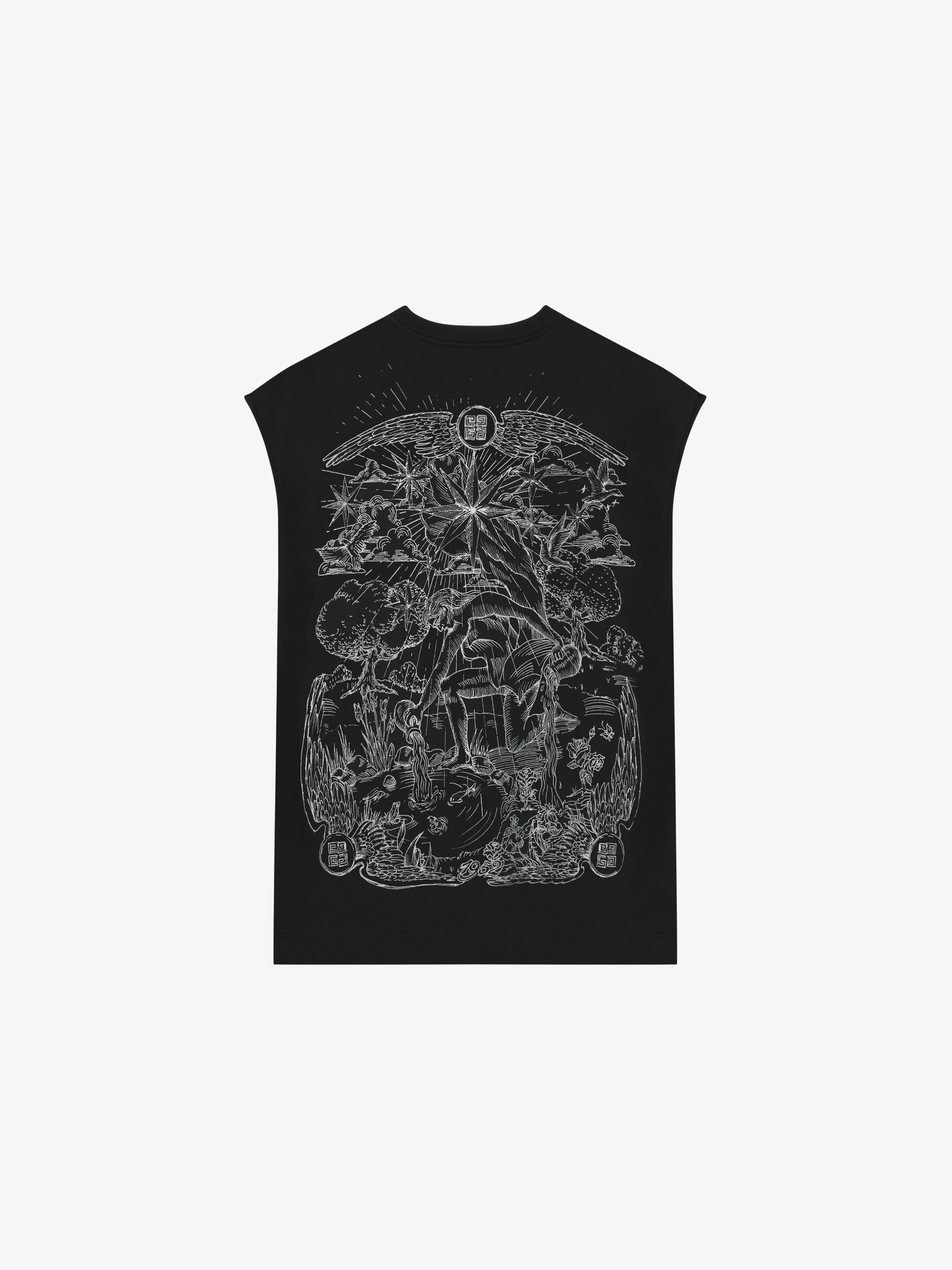 TANK TOP IN COTTON GIVENCHY TAROT - 2