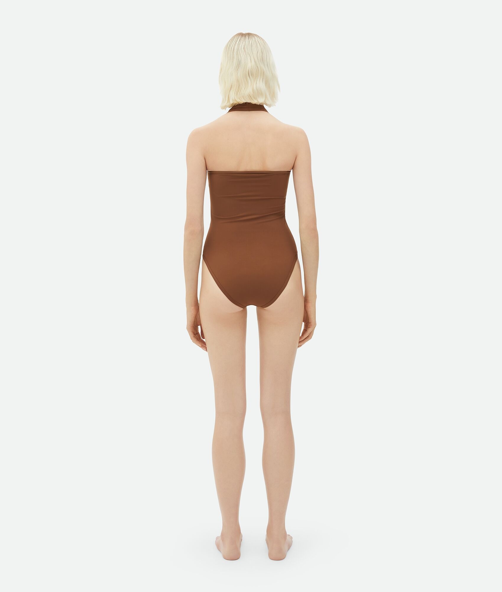 Knot Stretch Nylon Swimsuit - 3