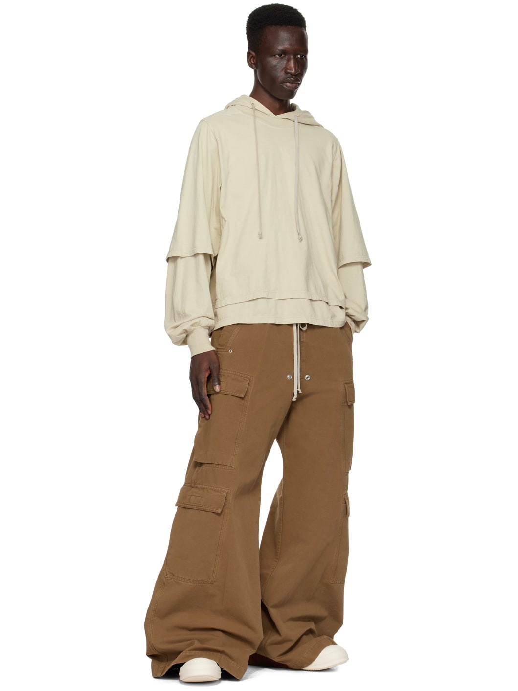 Brown Jumbo Bela Cargo Pants - 4