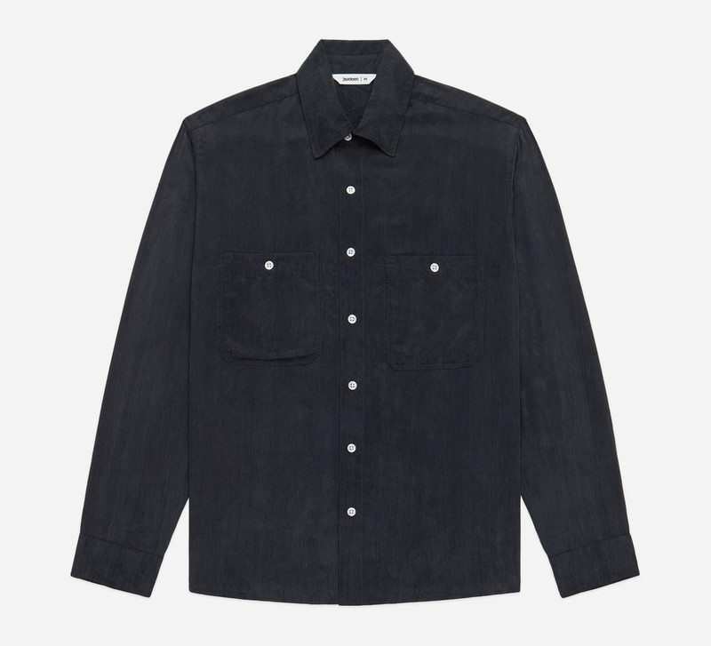 Utility Shirt - Black Cupro - 1