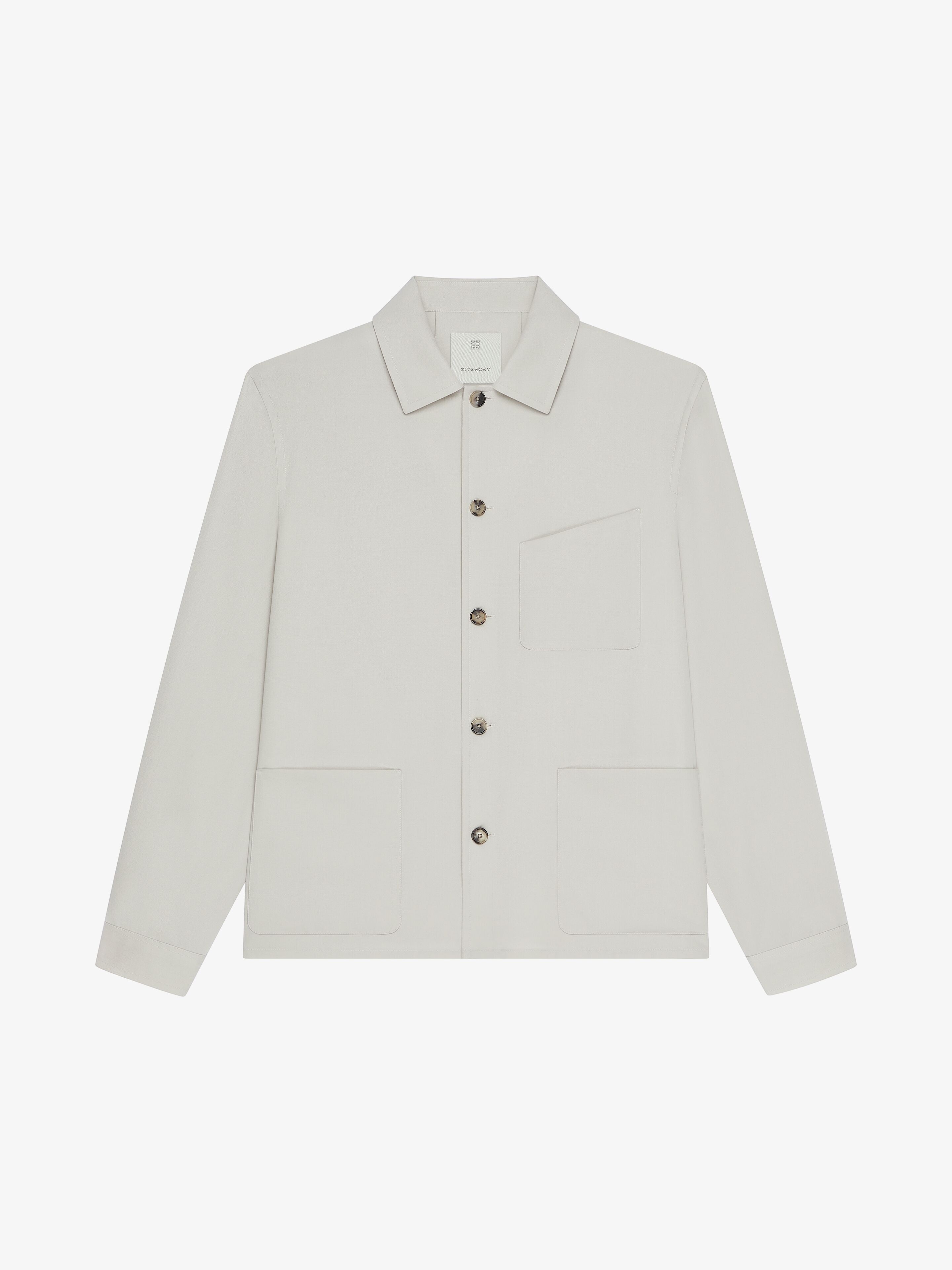 OVERSHIRT IN DOUBLE FACE WOOL - 1