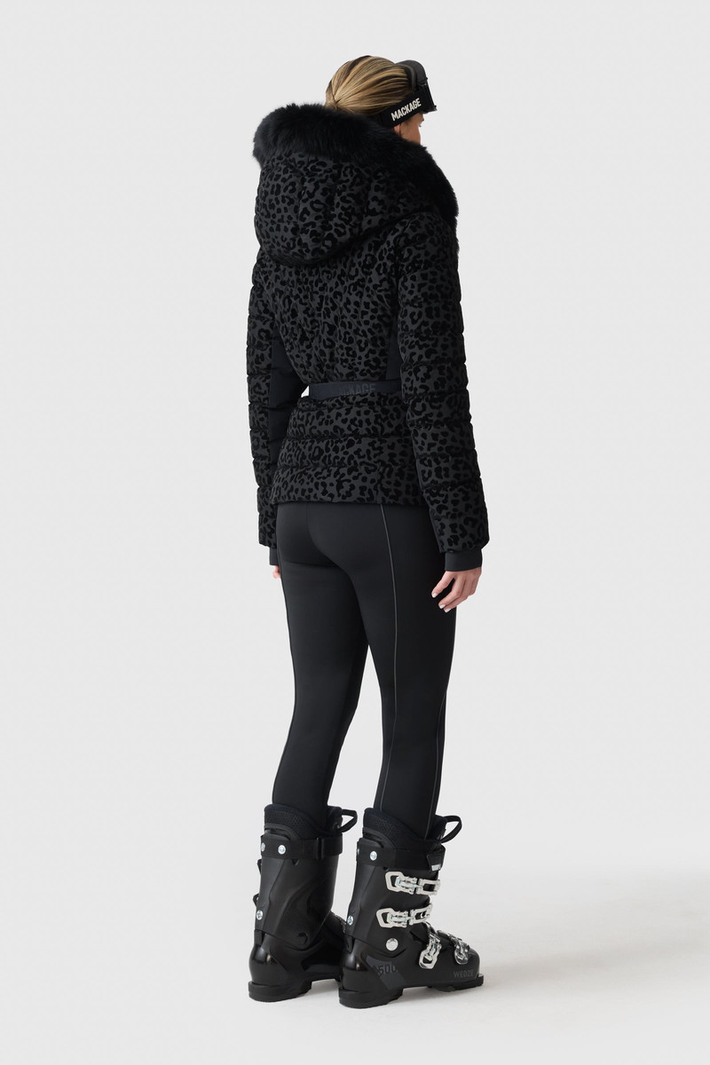 ELITA-BXFLP Down Ski Jacket With Flocked Shell 4