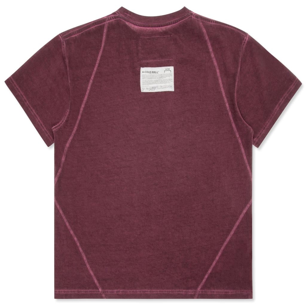 CORE T-SHIRT - MAROON - 4