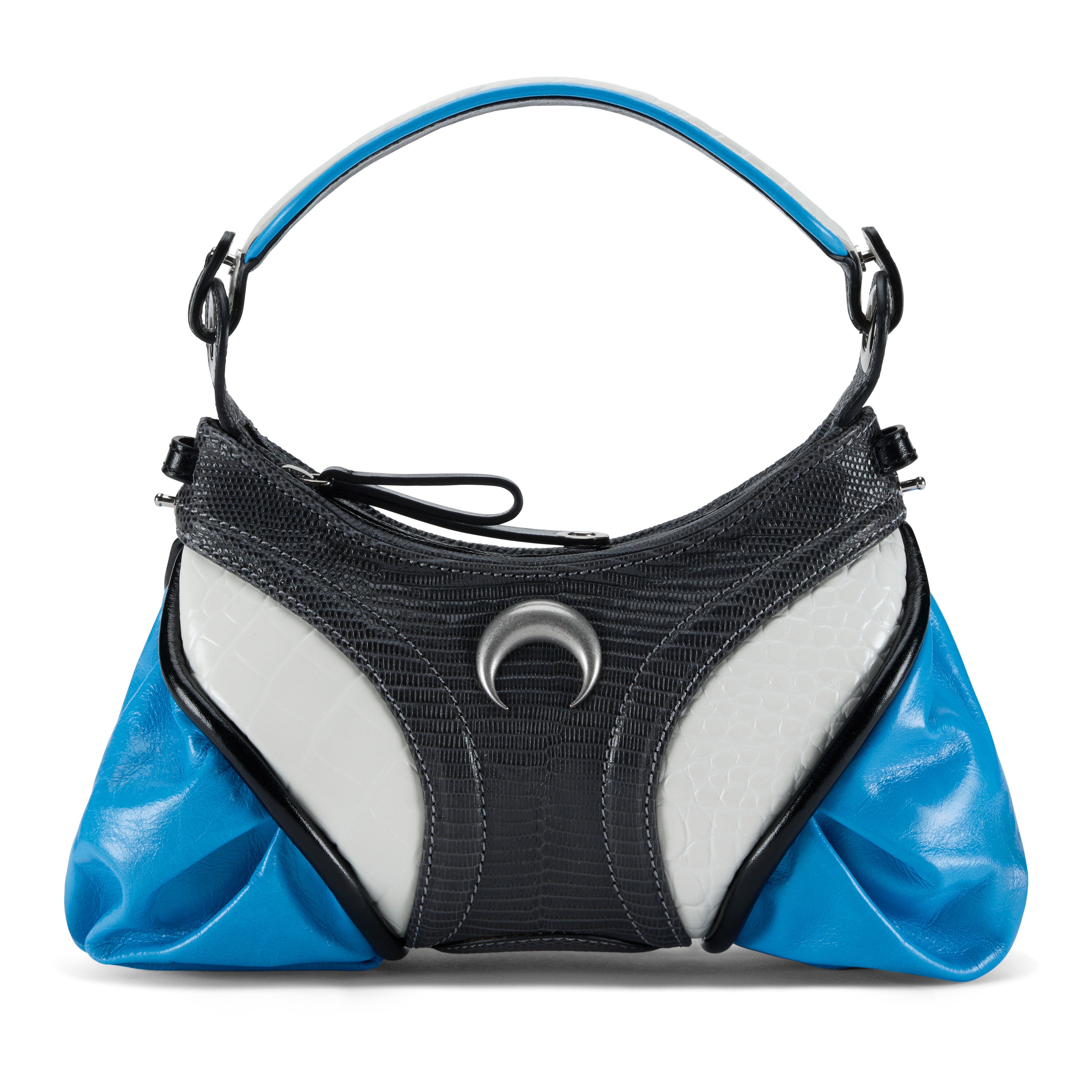 Lizard Printed Leather Futura Mini Handbag - 1
