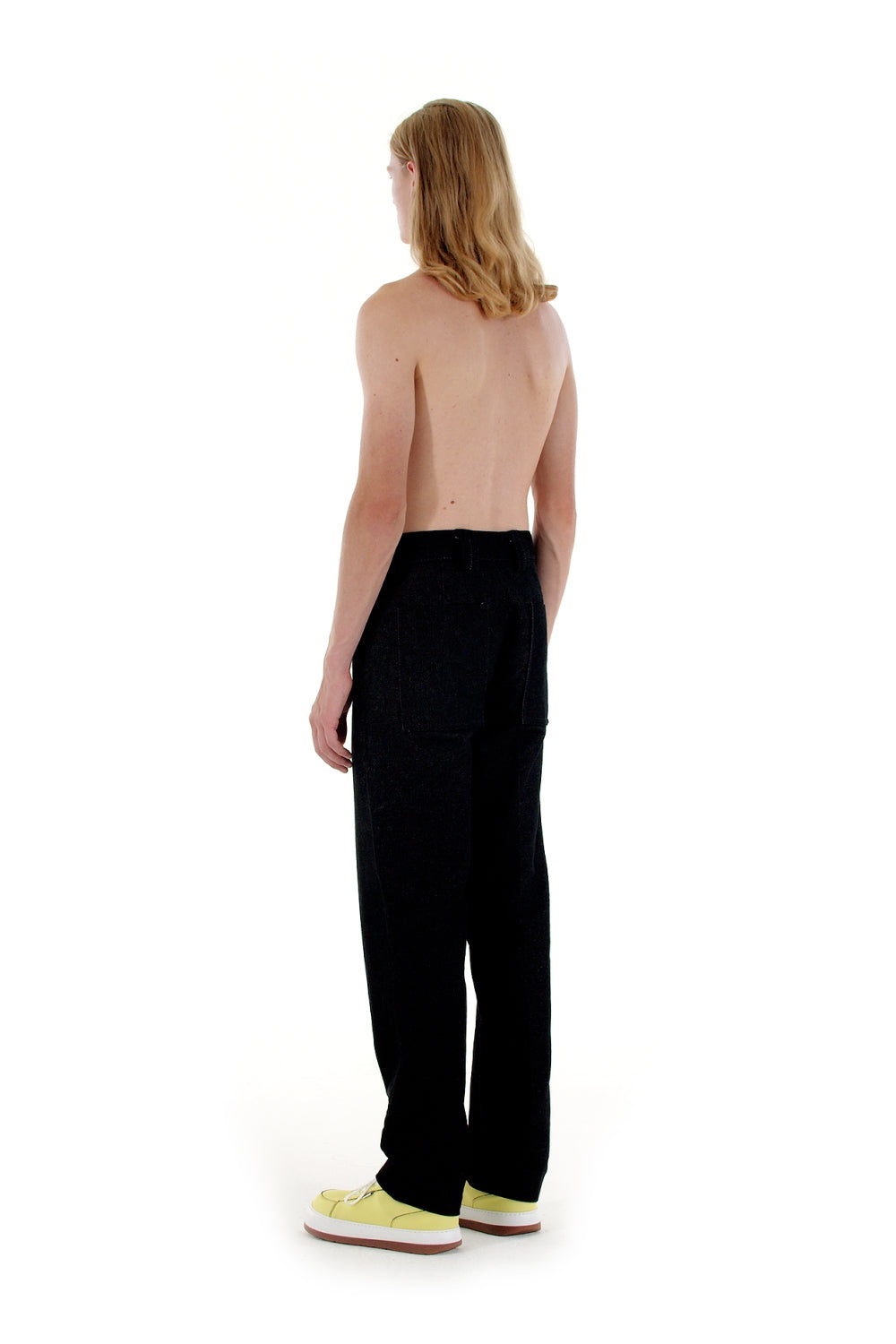 STRAIGHT TAILORED PANTS / black - 2