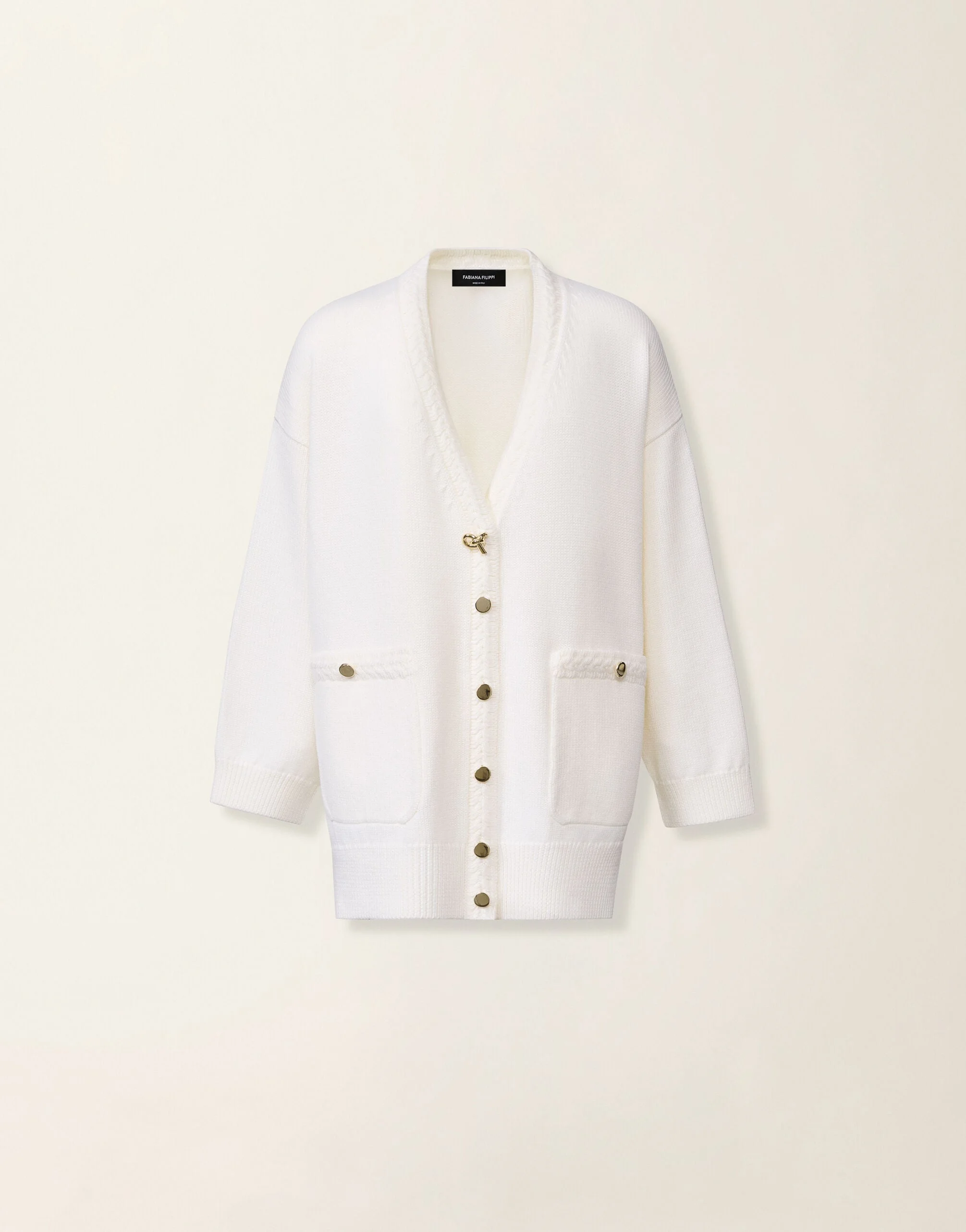 Merino wool cardigan - 1