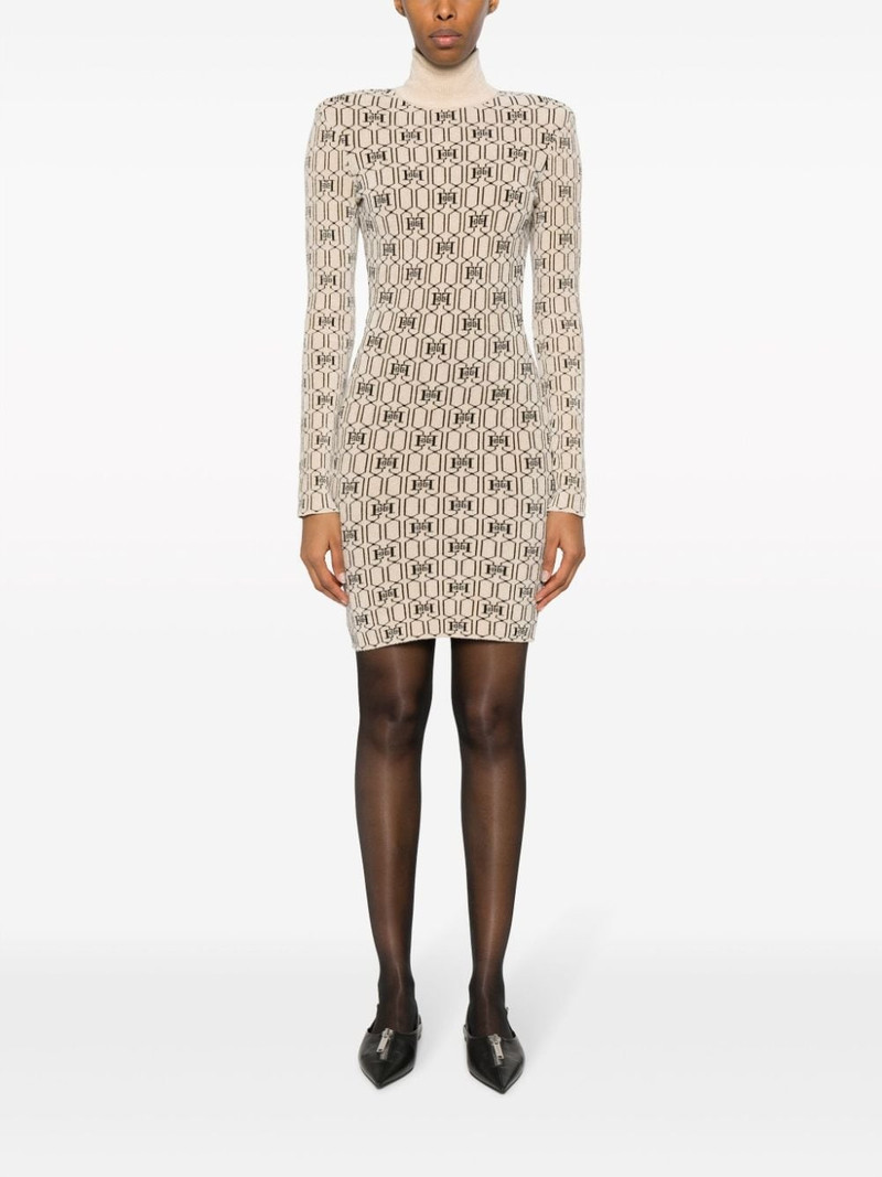 mongram-intarisa knitted minidress 3