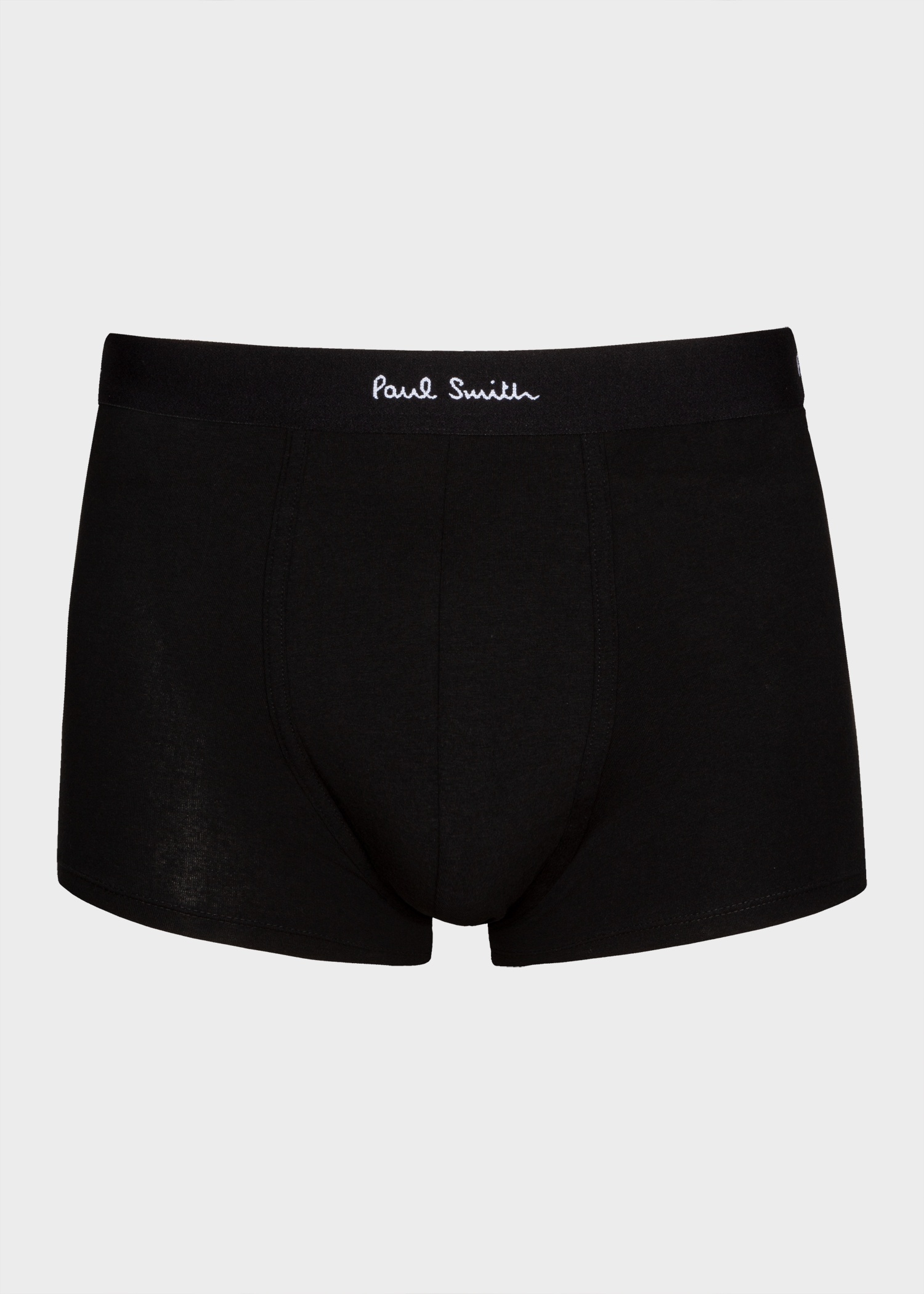 Black 'Artist Stripe' Boxer Briefs Three Pack - 4