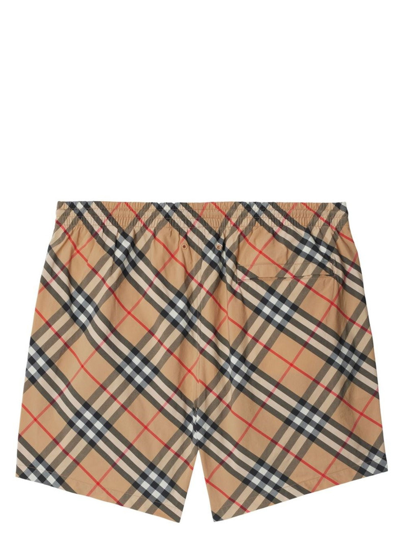 Burberry Checked Print Bermuda Shorts outlook