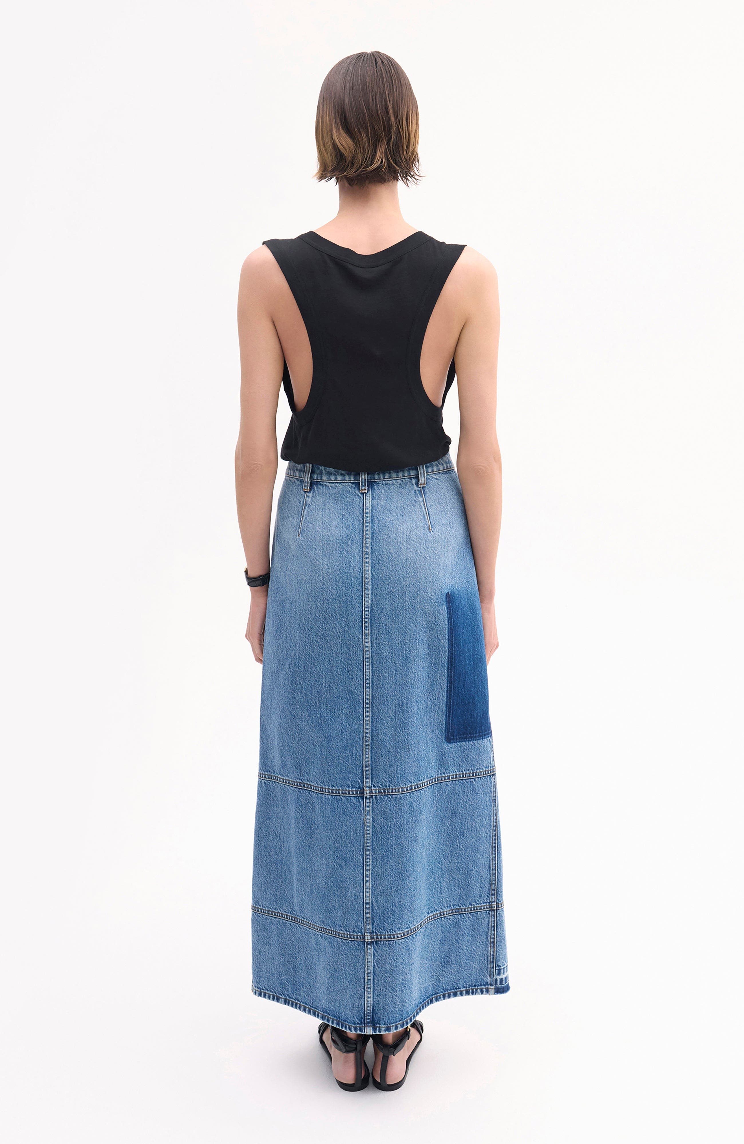 CO Loose Tank in Slub Jersey in Black at Nordstrom - 3