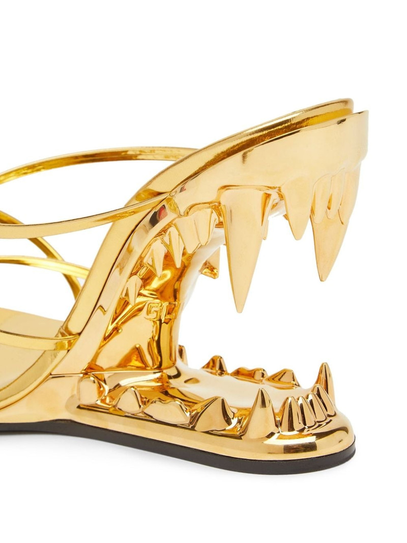 GCDS 110mm Morso Mirror sandals outlook