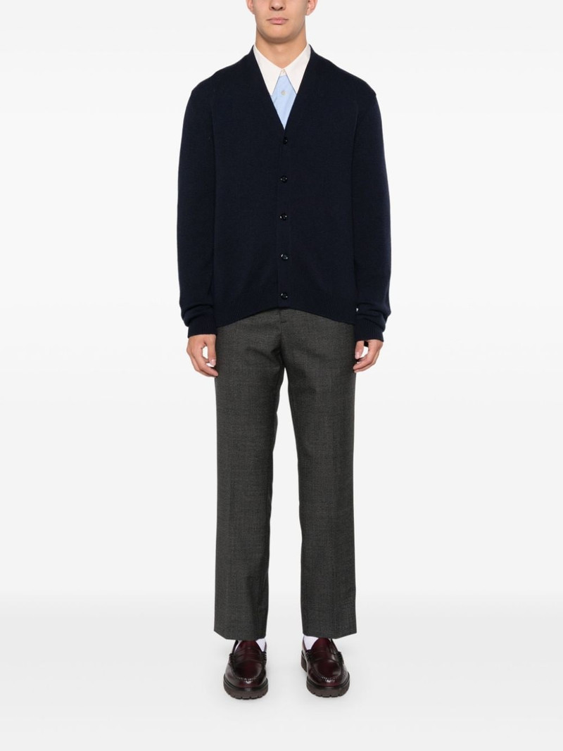 GUCCI Web-stripe trim cardigan outlook