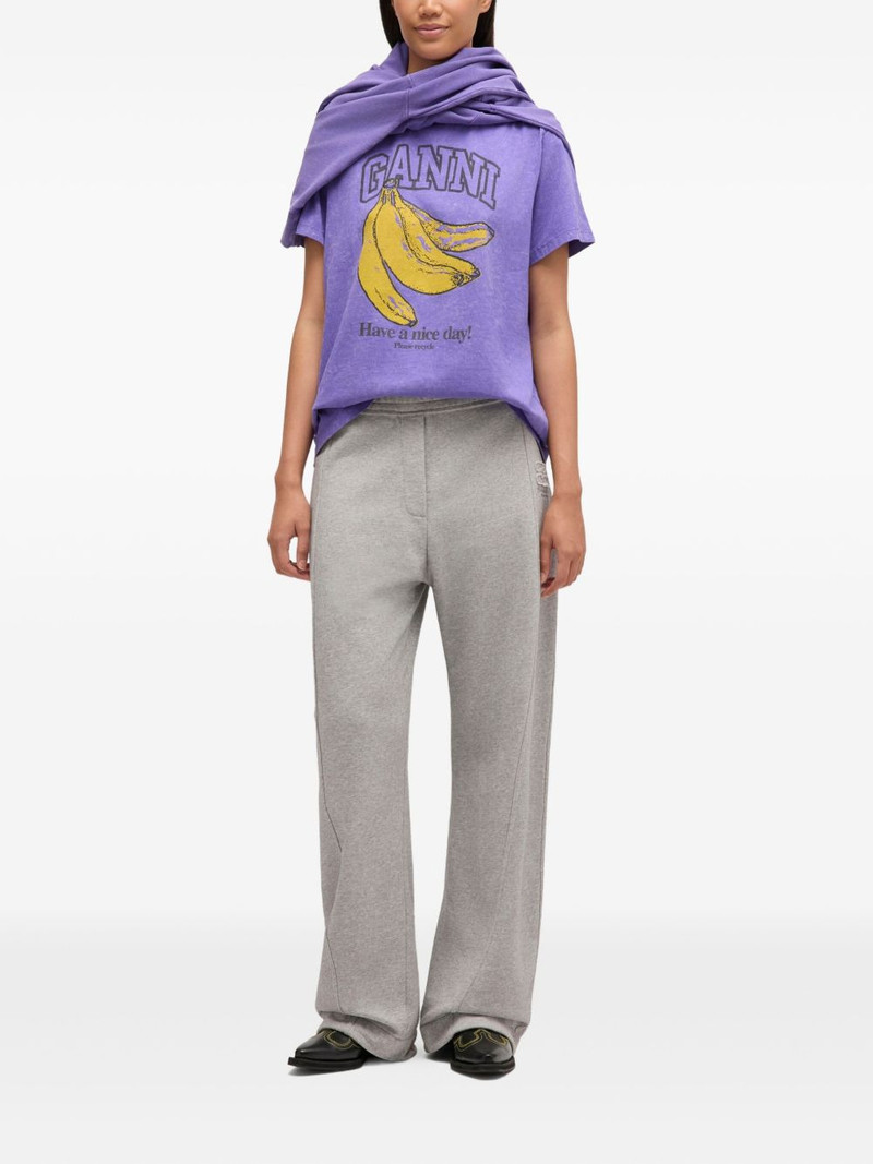 GANNI graphic-print T-shirt outlook