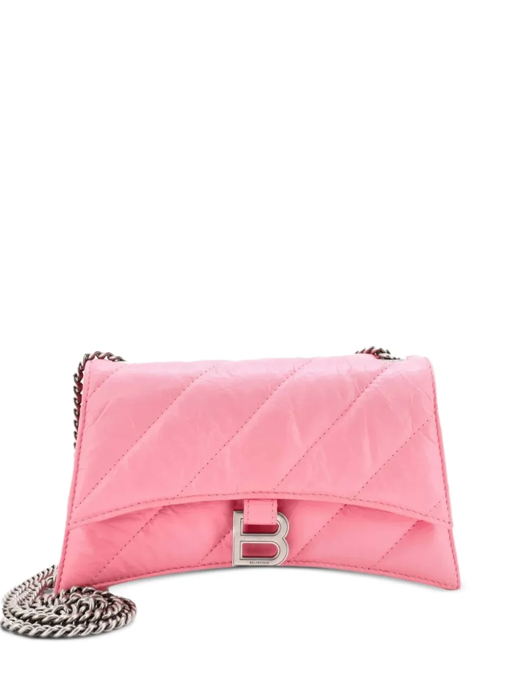 xs Crush quilted flap shoulder bag - 1