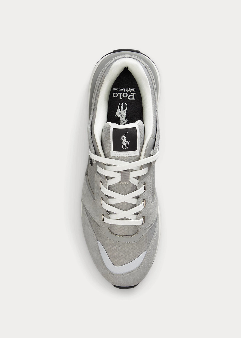 Train 89 V2 Suede-Paneled Sneaker 4