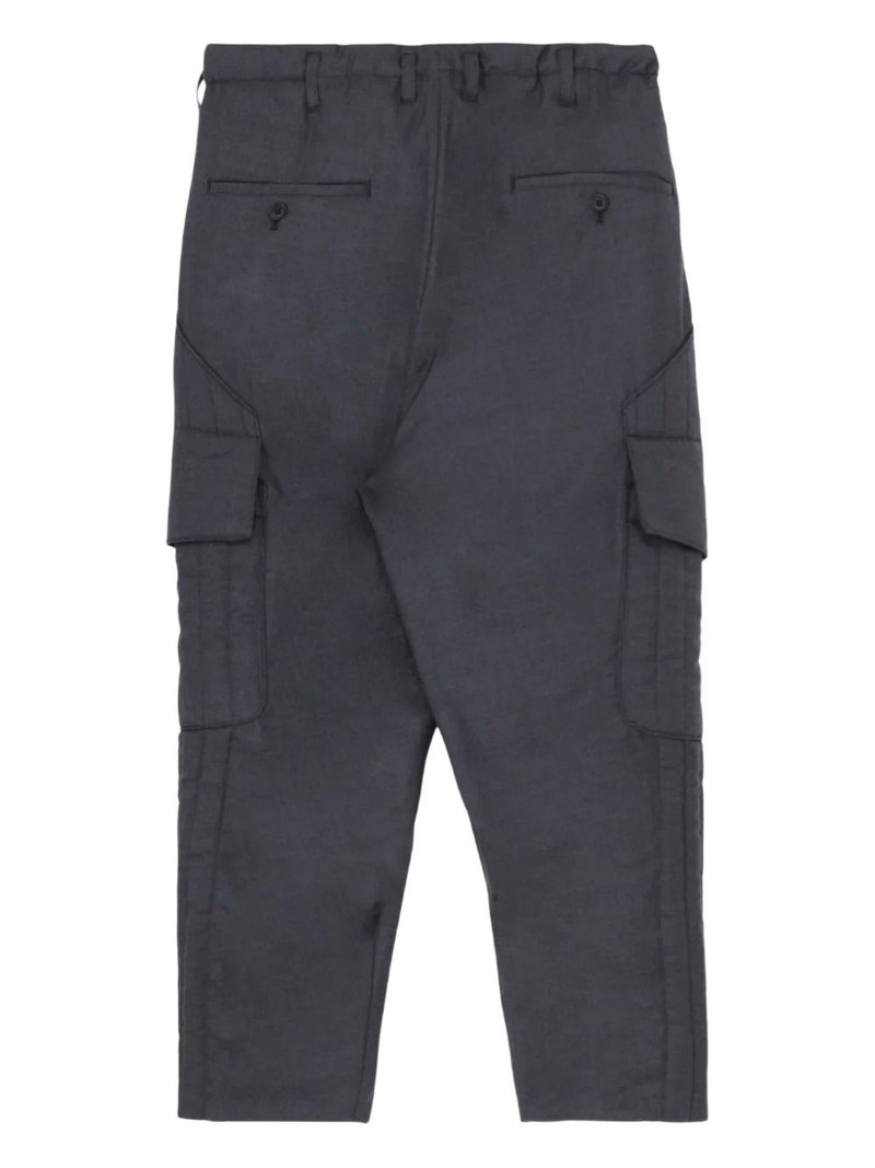 Yohji Yamamoto quilted trousers outlook