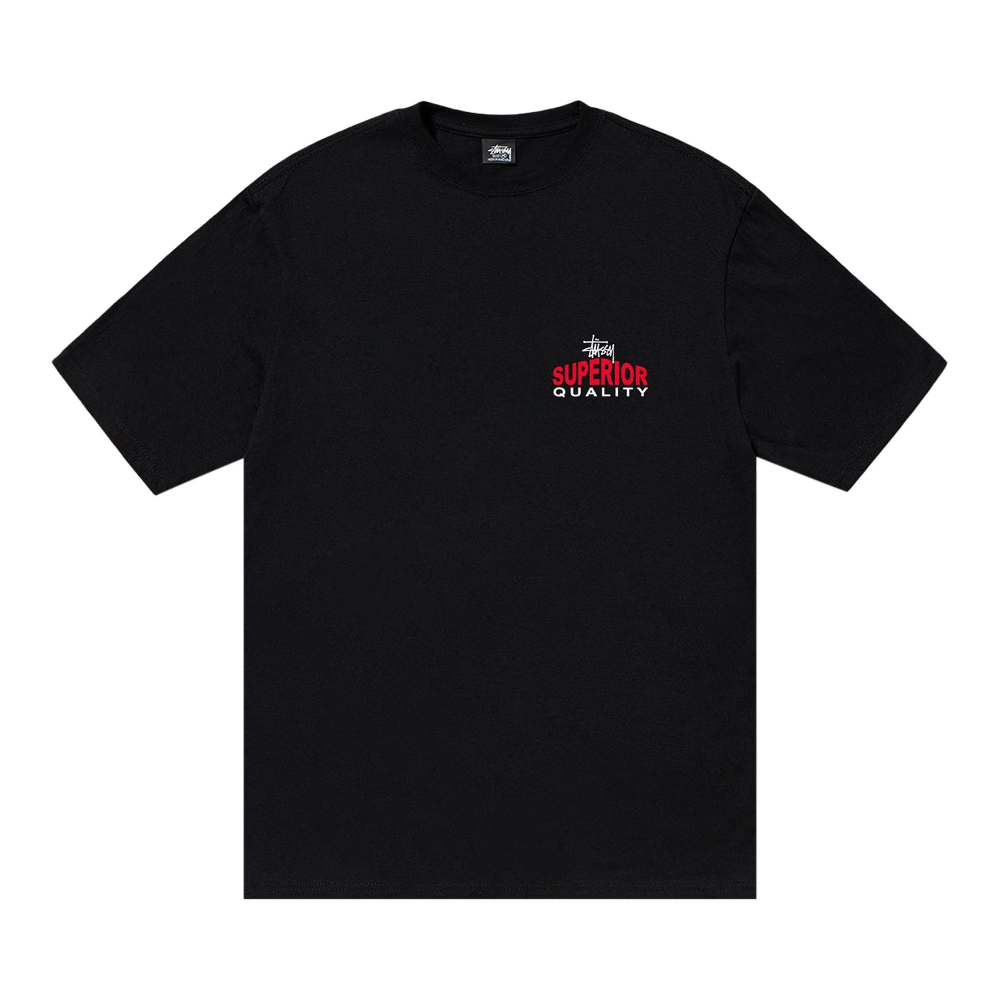 Stussy Superior Quality Tee 'Black' - 1