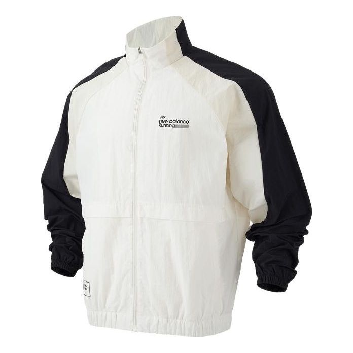 New Balance 23FW Sport Jacket 'White Black' 5AD37571-WT - 1