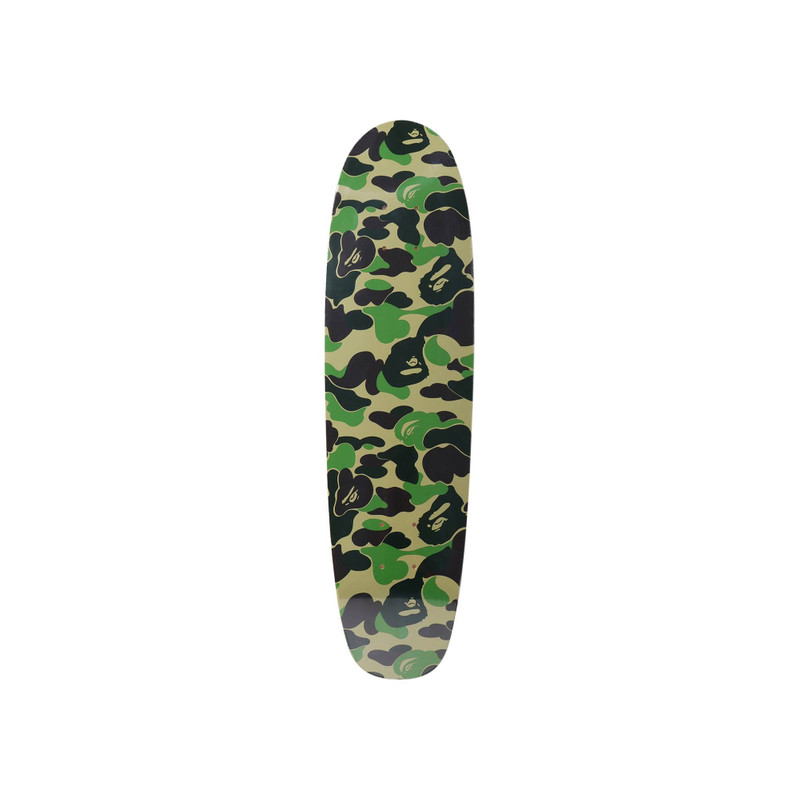 A BATHING APE® BAPE ABC Camo Cruiser Deck 'Green' outlook