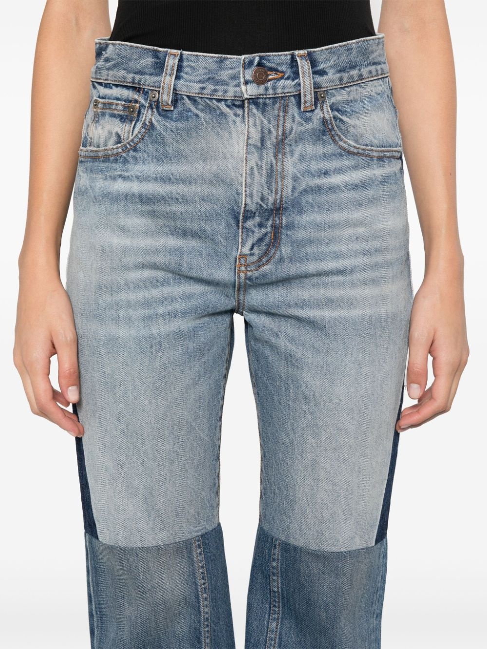 wide-leg jeans - 5