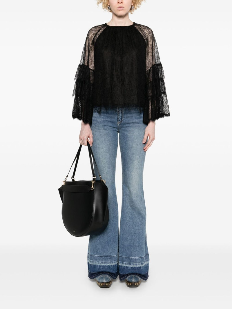 Alice + Olivia Delia blouse outlook