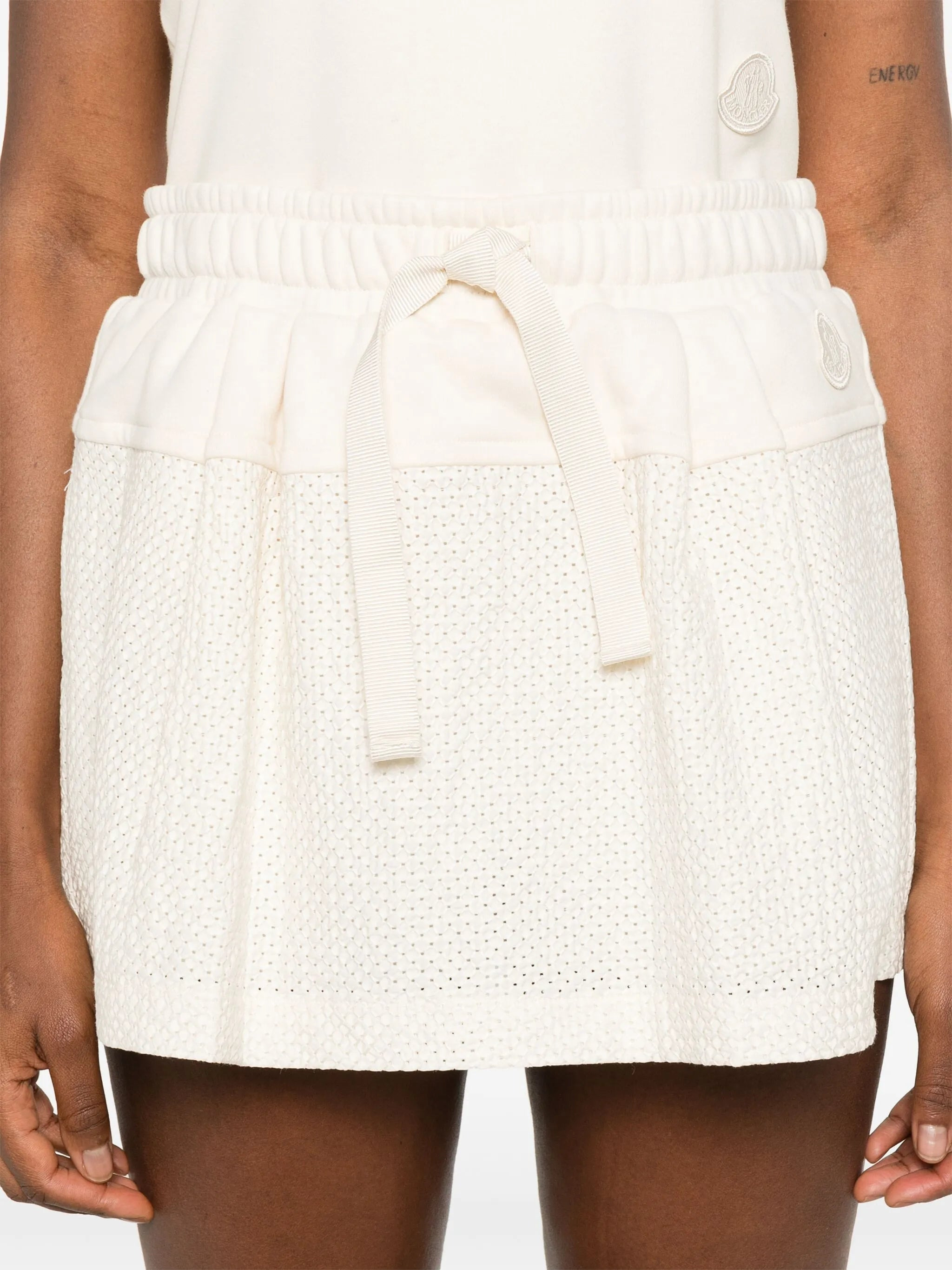 textured mini skirt - 5