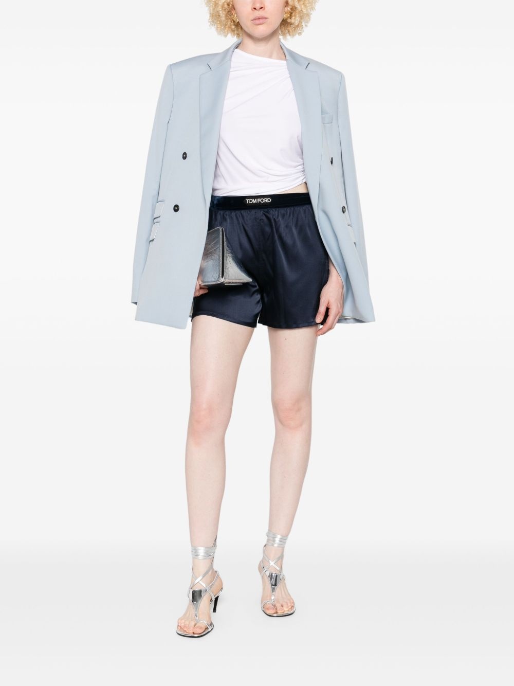 satin shorts - 2