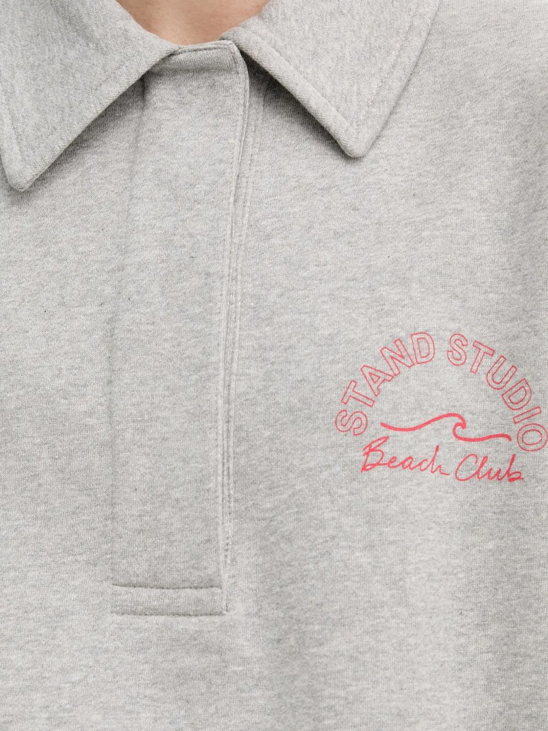 collar graphic sweatshirt 4