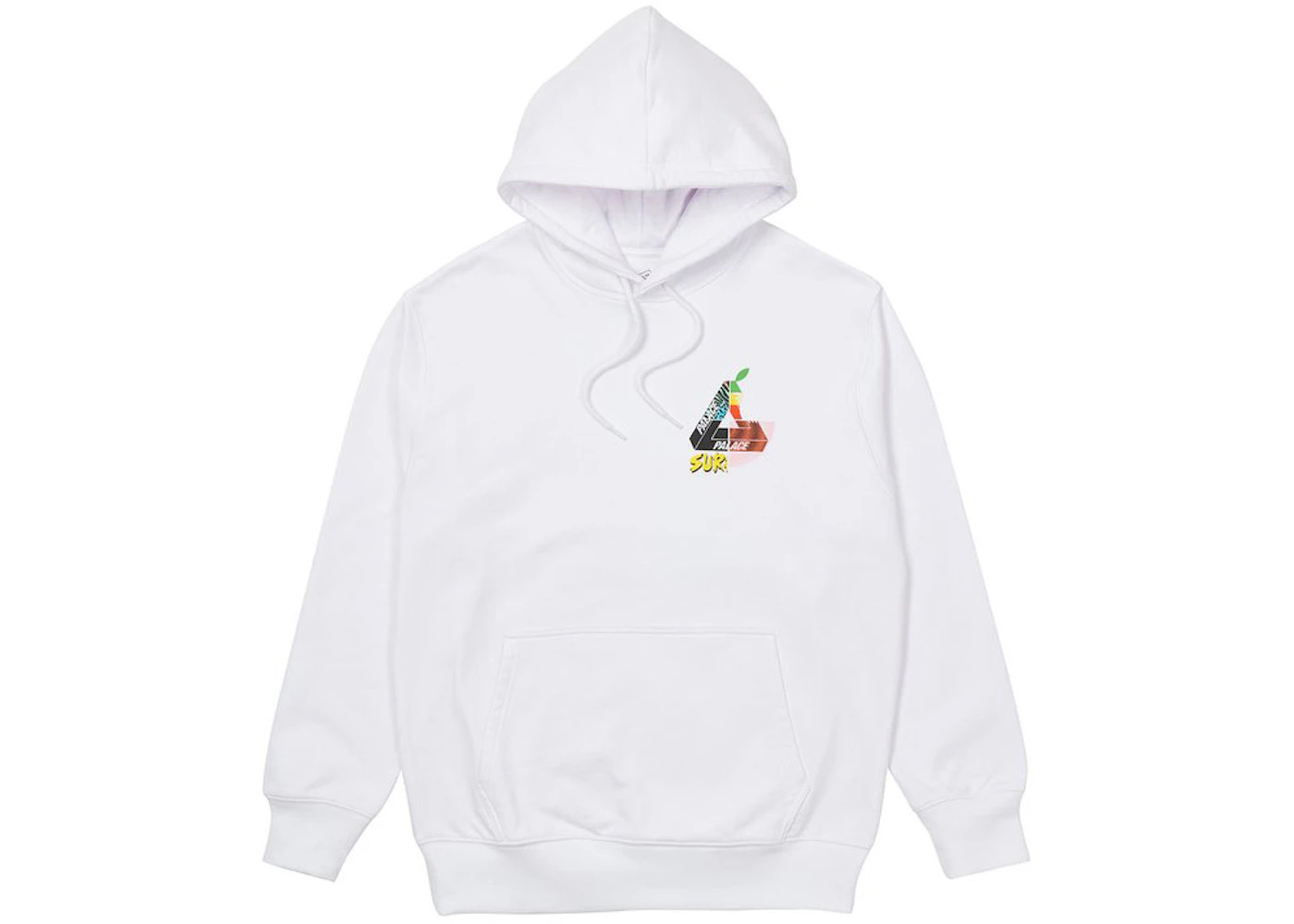 Palace Mix Up Hood White - 2