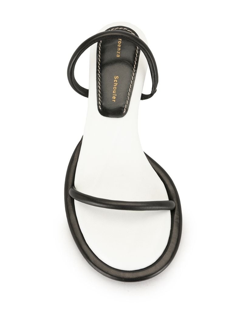 Pipe strapped sandals - 4