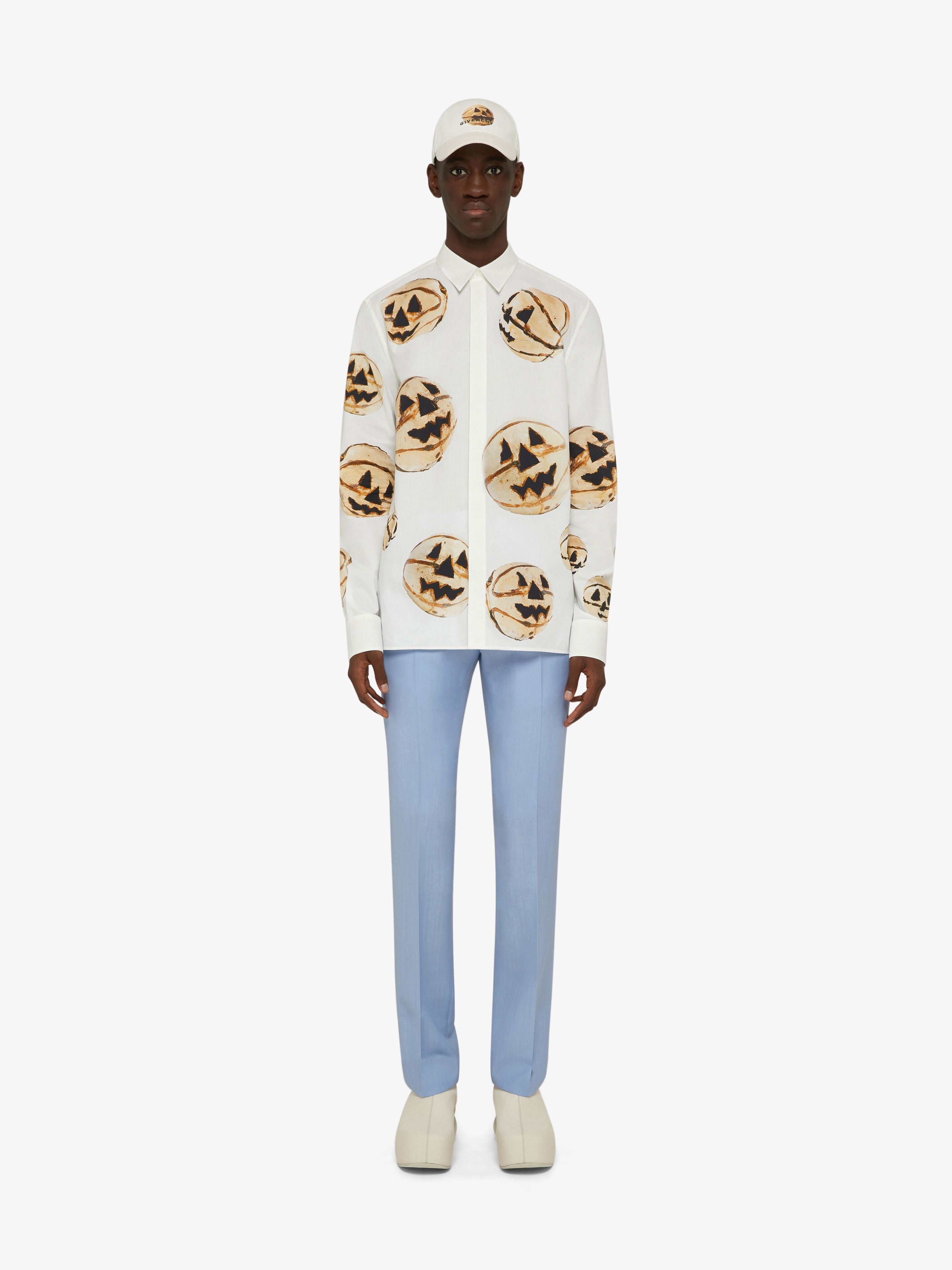 SHIRT IN COTTON WITH CERAMICS PRINTS - 2