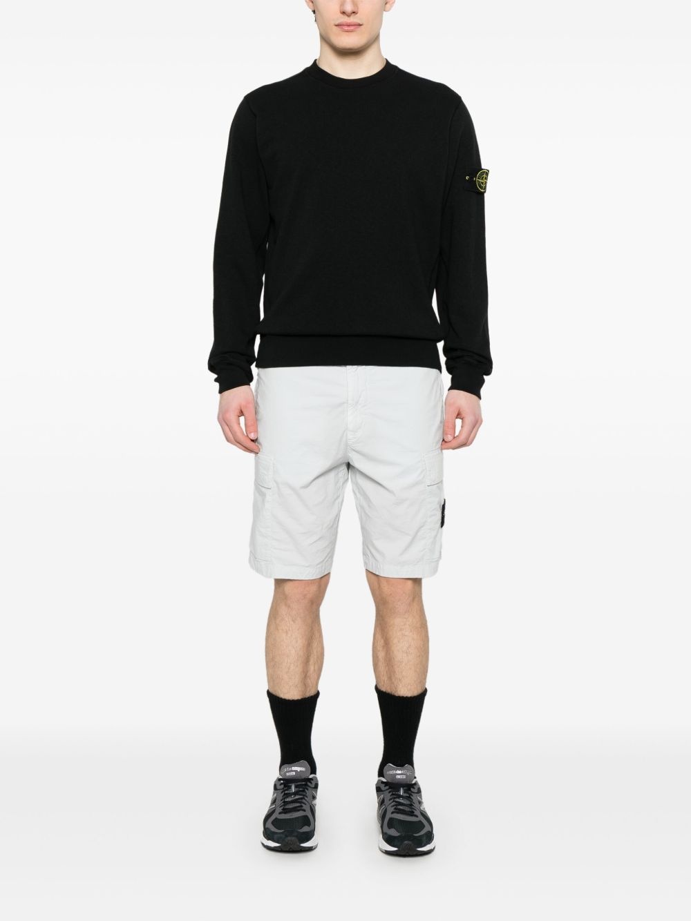 Compass-badge sweatshirt - 2
