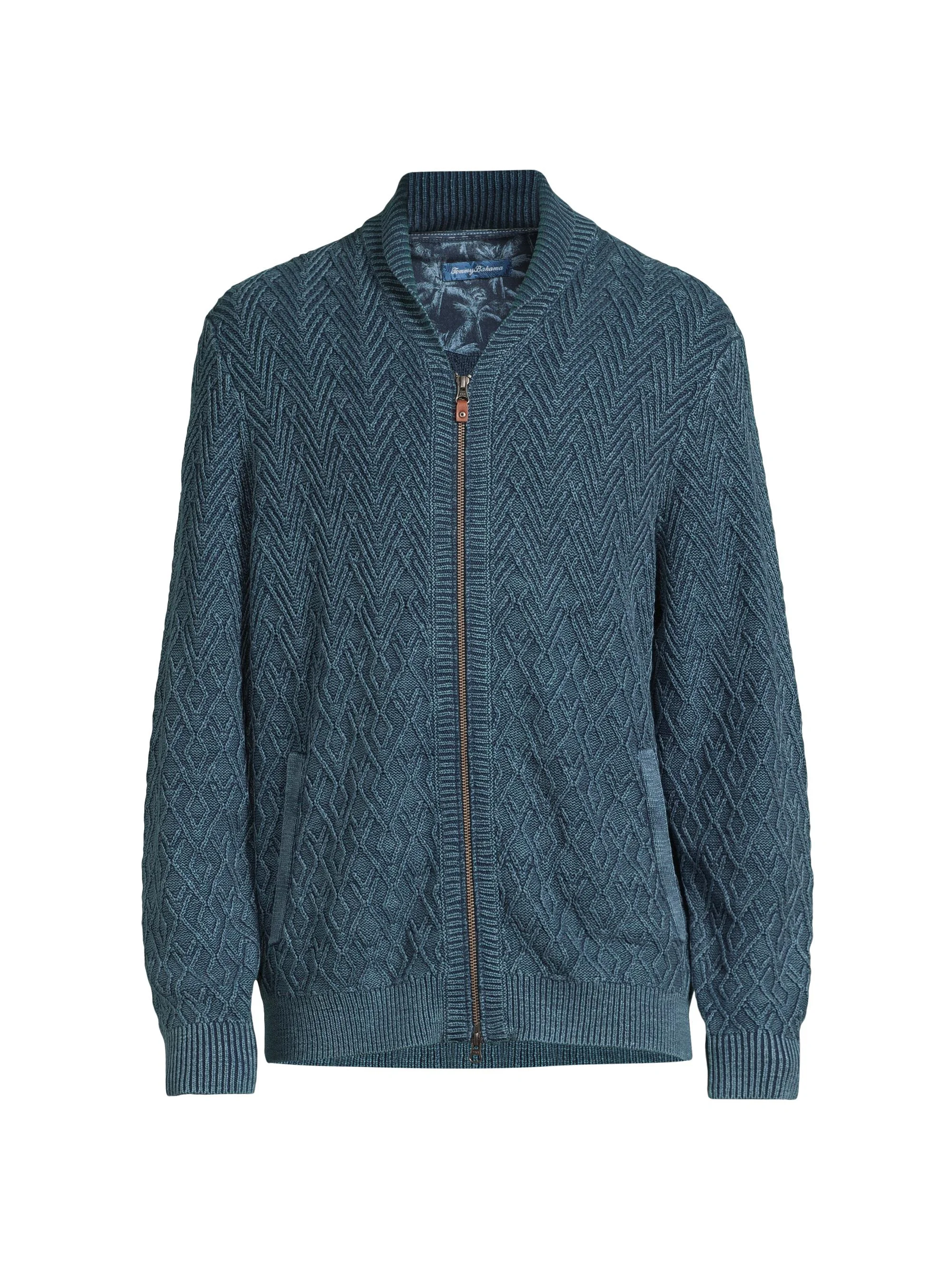 Men's Sunbreak Full-Zip Shawl Cardigan - Coastline - 1