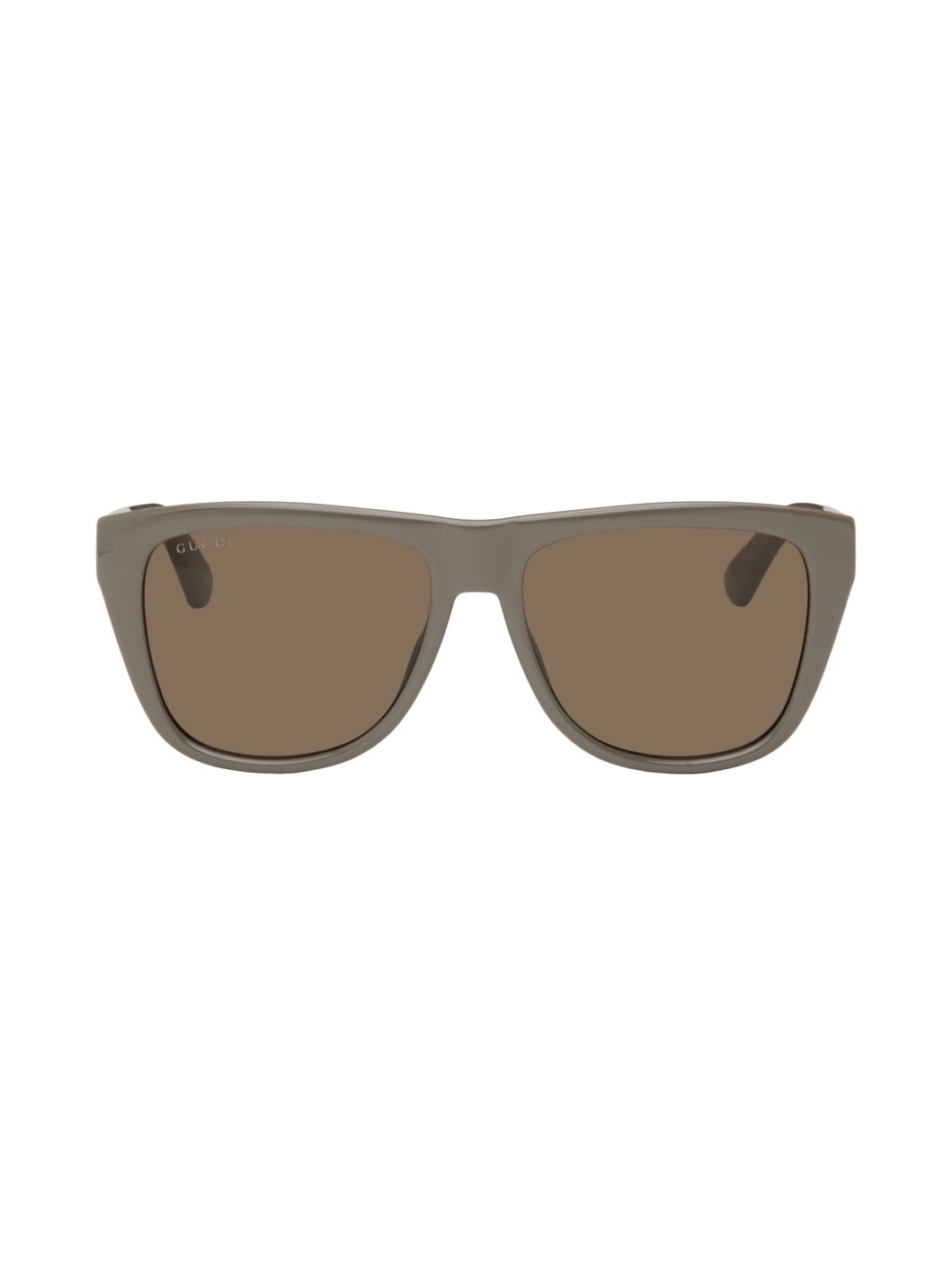 Gray Square Sunglasses - 1