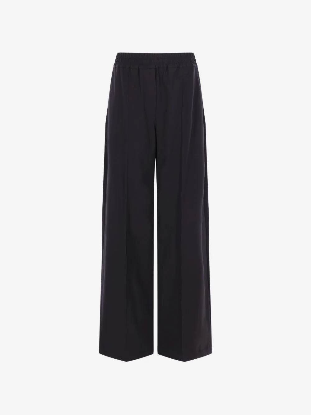 elasticated-waistband palazzo pants - 1