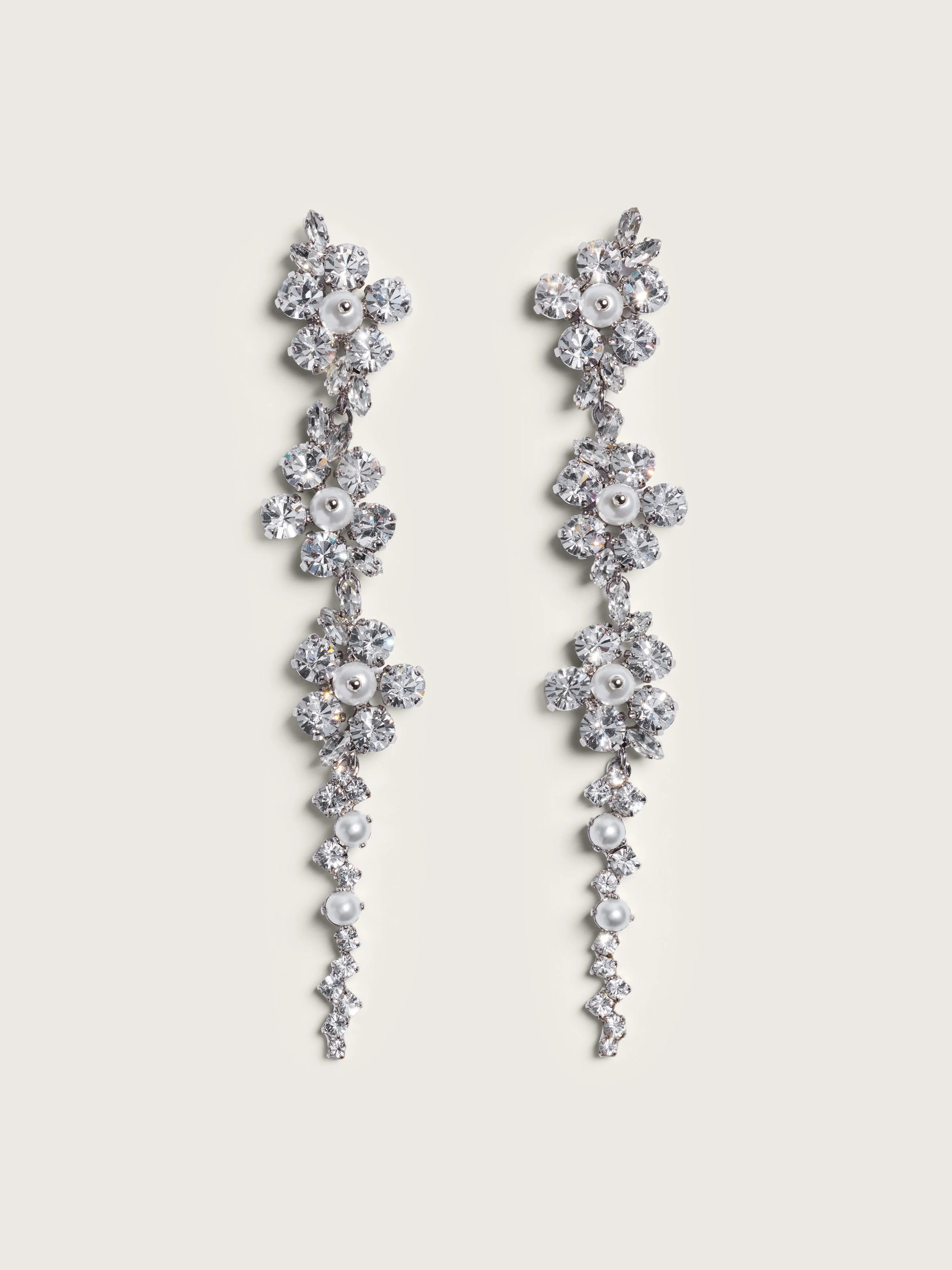 Floral Drip Earrings - 1